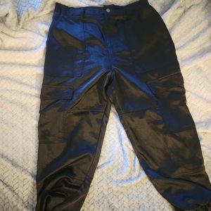 Silk like cargo pants by Wild Fable